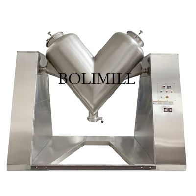 Купить Small 180L Capacity Dry Powder Mixing V Type Mixer Machine with 1.5 kW Power and 1 Year Warranty online manufacture