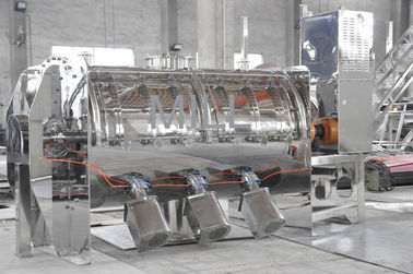 Horizontal Plough Blender , Chemical Powder Plough Shear Mixer Easy Operation
