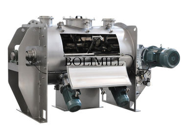 Stainless steel Chopper Spiral 200L Horizontal Plough Mixer