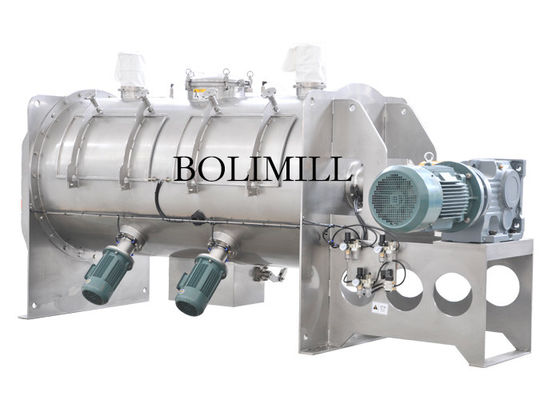 Stainless Steel Knife 200L 300L Horizontal Plough Mixer